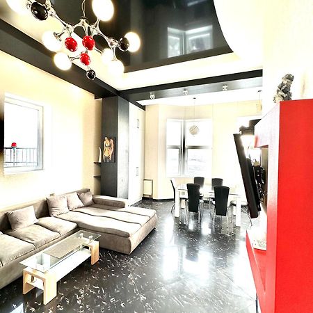 Penthouse Apartment Panoramic View Kiev Esterno foto