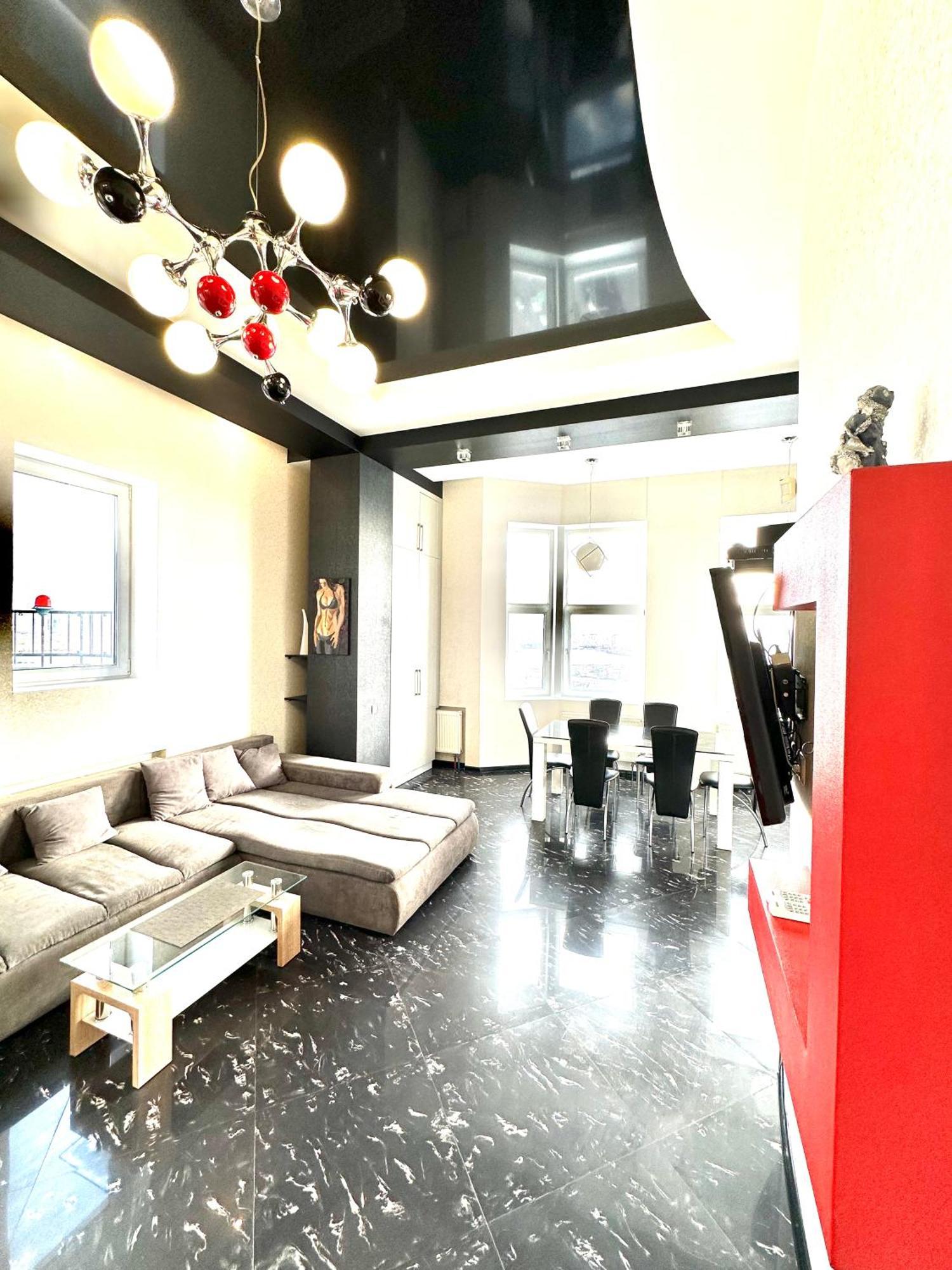 Penthouse Apartment Panoramic View Kiev Esterno foto