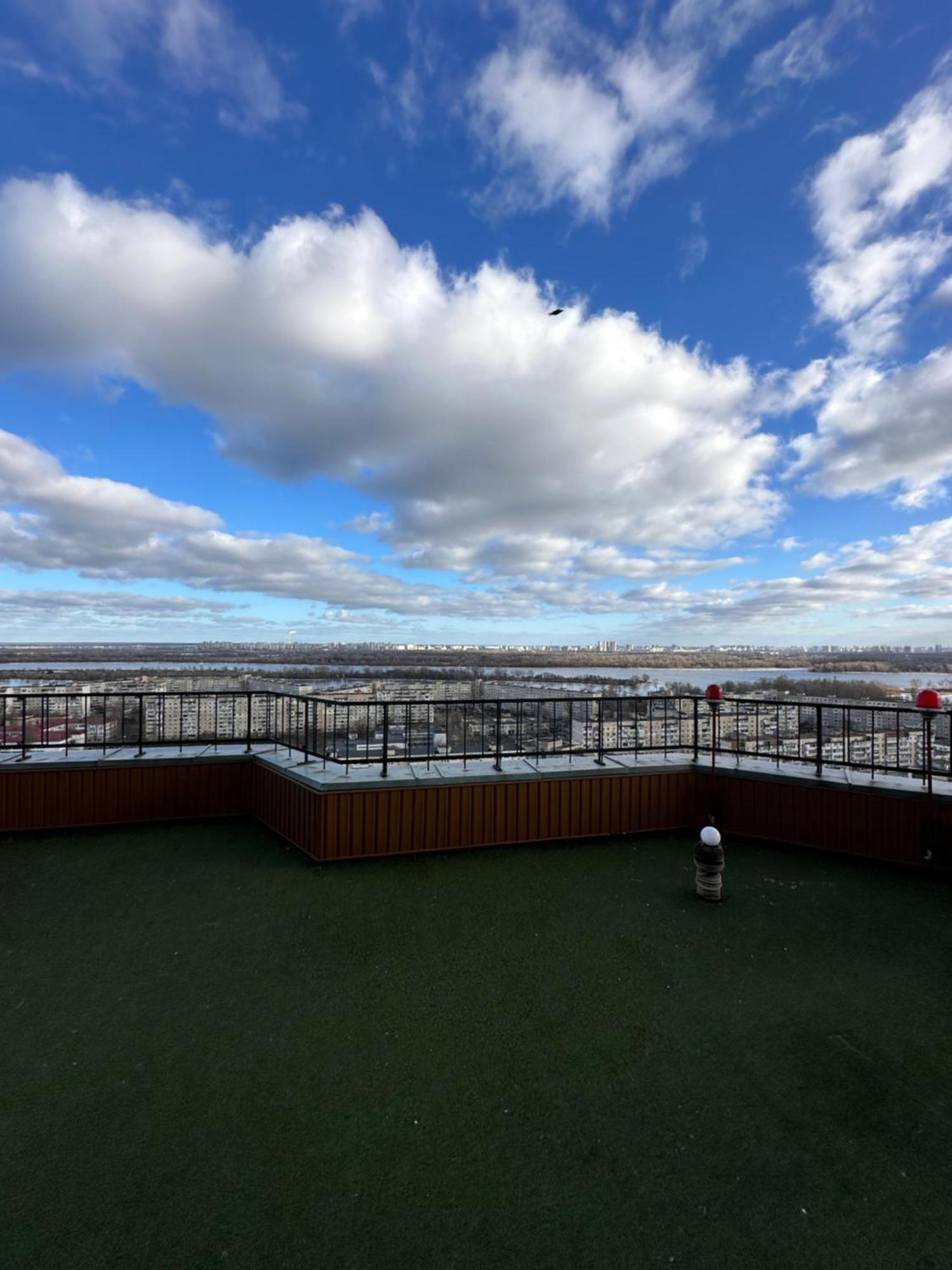 Penthouse Apartment Panoramic View Kiev Esterno foto